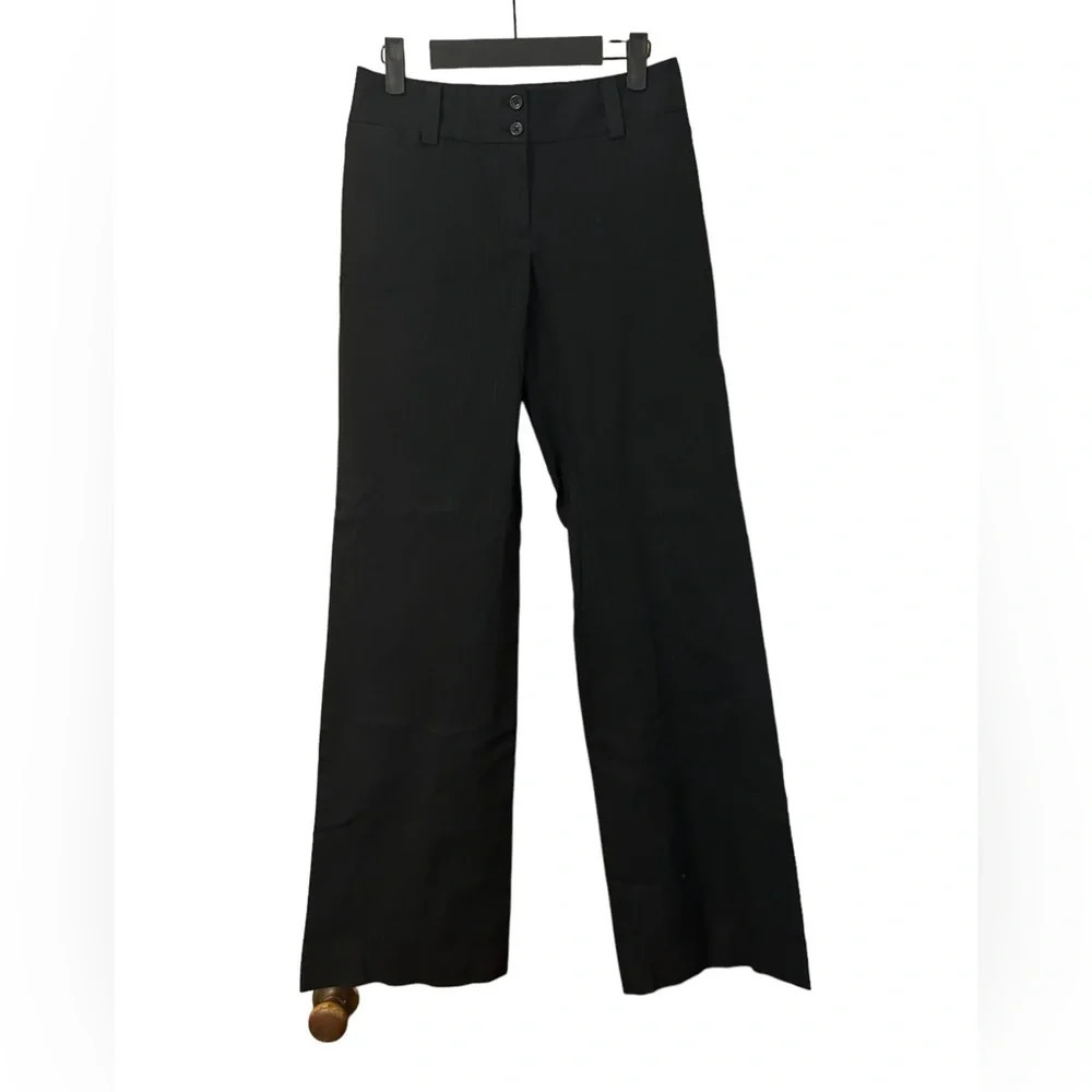 Express Women's Black Wide-Leg Trousers